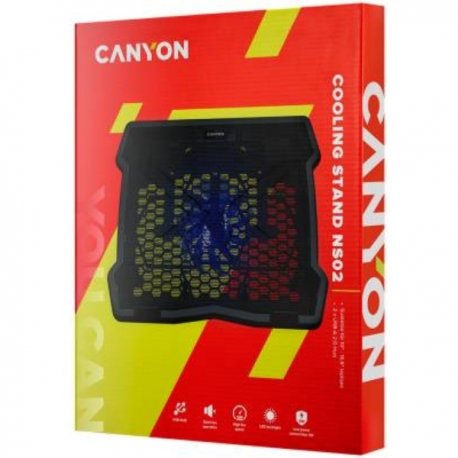 Подставка для ноутбука Canyon NS02 Cooling Stand (CNE-HNS02)