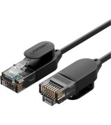 Патч-корд Ugreen NW122 CAT 6A Pure Copper Ethernet Cable OD2.8 1.5m Black (70333)