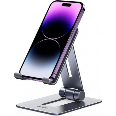 Подставка для телефона Ugreen LP678 Foldable Multi-Angle Phone Stand Grey (15608)