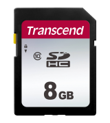 Карта памʼяті Transcend SDHC 8GB Class 10 (TS8GSDC300S)