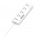 Сетевой фильтр ProLogix Premium 5 розеток 2m кабель White (PR-SC5614W)