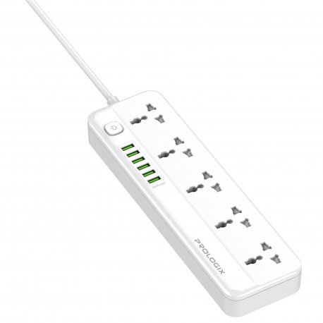Сетевой фильтр ProLogix Premium 5 розеток 2m кабель White (PR-SC5614W)