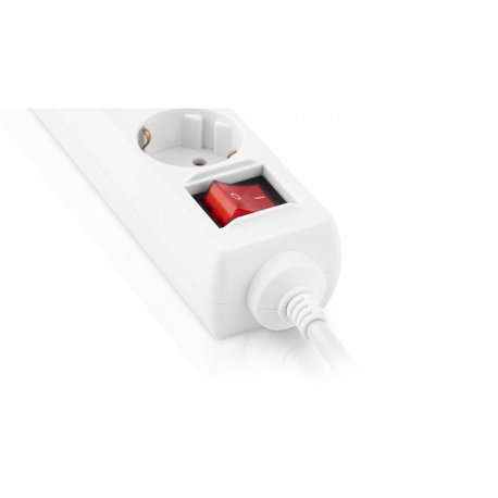 Сетевой фильтр REAL-EL RS-Protect M 3м White (EL122300027)