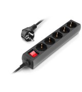 Сетевой фильтр REAL-EL RS-Protect M 3м Black (EL122300028)