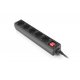 Сетевой фильтр REAL-EL RS-Protect M 5м Black (EL122300030) Сетевой фильтр REAL-EL RS-Protect M 5м Black (EL122300030)
