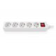 Сетевой фильтр REAL-EL RS-Protect M 5м White (EL122300029)