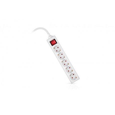 Сетевой фильтр REAL-EL RS-Protect M 5м White (EL122300029)