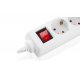 Сетевой фильтр REAL-EL RS-Protect M 5м White (EL122300029)