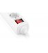 Сетевой фильтр REAL-EL RS-6 Protect M 1.8м White (EL122300031)