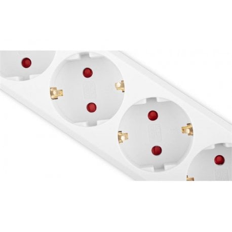 Сетевой фильтр REAL-EL RS-6 Protect M 1.8м White (EL122300031)