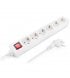 Сетевой фильтр REAL-EL RS-6 Protect M 1.8м White (EL122300031)