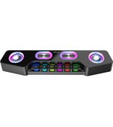 Компьютерная колонка Fifine A16 Gaming Speaker RGB AUX/Bluetooth Black (A16)