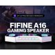 Компьютерная колонка Fifine A16 Gaming Speaker RGB AUX/Bluetooth Black (A16) Компьютерная колонка Fifine A16 Gaming Speaker RGB AUX/Bluetooth Black (A16)