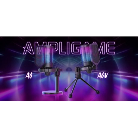 Микрофон Fifine RGB Ampligame A6 Black