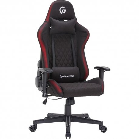 Кресло игровое Gamepro Fabric Black (GC700FB RGB)