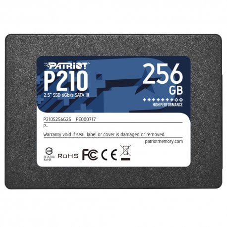 Внутрішній SSD Patriot P210 2.5" SATA III (P210S256G25)