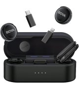 Микрофонная радиосистема Boya LINK 3-01 Type-C/TRS/Lightning Black (LINK 3-01)