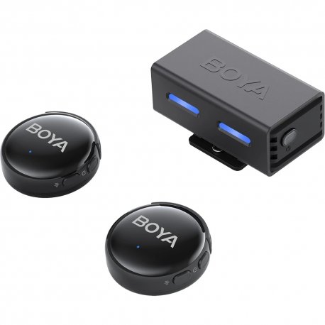 Беспроводной микрофон BOYA LINK 3-01 Type-C/TRS/Lightning Black (LINK 3-01)