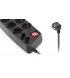 Сетевой фильтр REAL-EL RS-10 Protect 1.8 м Black (EL122300038)