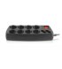 Сетевой фильтр REAL-EL RS-10 Protect 1.8 м Black (EL122300038)
