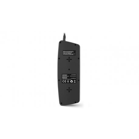 Сетевой фильтр REAL-EL RS-10 Protect 1.8 м Black (EL122300038)