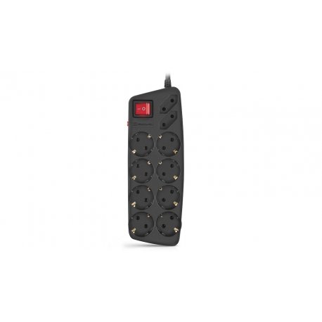 Сетевой фильтр REAL-EL RS-10 Protect 1.8 м Black (EL122300038)
