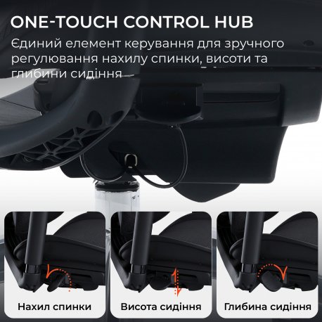 Офисное кресло Sihoo C300 PRO V2 Black (C300-PRO-V2-B101)