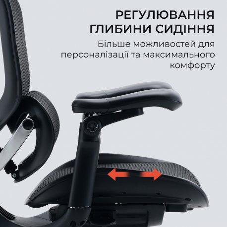 Офісне крісло Sihoo C300 PRO V2 Black (C300-PRO-V2-B101)
