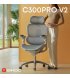 Офисное кресло Sihoo C300 PRO V2 White (C300-PRO-V2-B102)