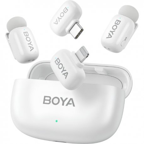 Микрофон Boya mini-12 Type-C/Lightning Black (mini-12)