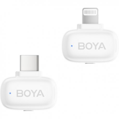 Микрофон Boya mini-12 Type-C/Lightning Black (mini-12)