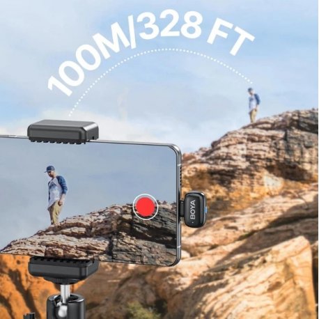 Микрофон Boya mini-23 Type-C Black (mini-23)