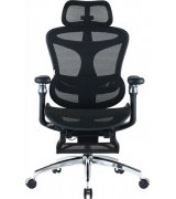 Офісне крісло Sihoo C300 Lite V2 з підставкою для ніг White (C300-LITE-V2-B102-JT)