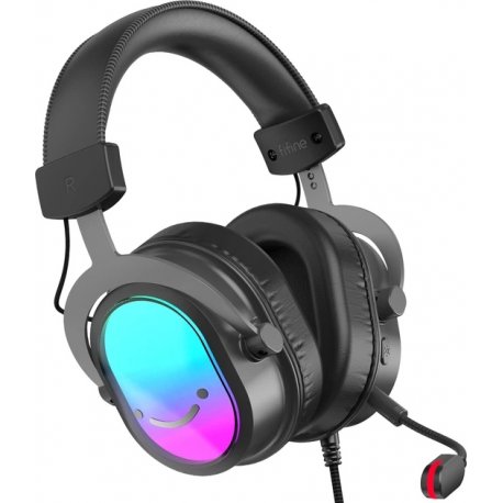 Навушники Fifine H16 7.1 RGB Black (H16)