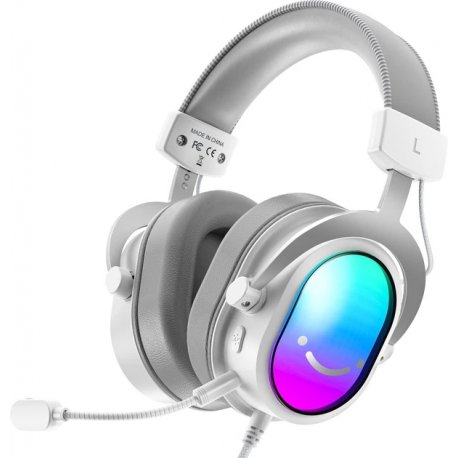 Наушники Fifine H16 7.1 RGB White (H16W)