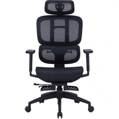 Офісне крісло OfficePro Skyline Footrest Black (OC750-B-B-B)