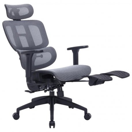 Офісне крісло OfficePro Skyline Footrest Black (OC750-B-B-B)