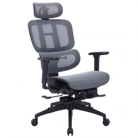 Офісне крісло OfficePro Skyline Footrest Black (OC750-B-B-B)