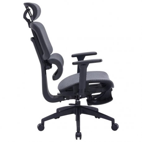 Офісне крісло OfficePro Skyline Footrest Black (OC750-B-B-B)