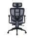 Офісне крісло OfficePro Skyline Footrest Black (OC750-B-B-B)
