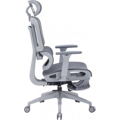 Офісне крісло OfficePro Skyline Footrest Gray/Dark Gray (OC750-G-DG-DG)