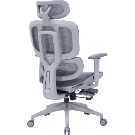 Офісне крісло OfficePro Skyline Footrest Gray/Dark Gray (OC750-G-DG-DG)