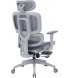 Офісне крісло OfficePro Skyline Footrest Gray/Dark Gray (OC750-G-DG-DG)