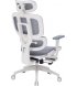 Офісне крісло OfficePro Skyline Footrest White/Dark Gray (OC750-W-DG-DG)