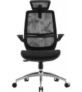 Офісне крісло OfficePro Skyline Footrest White/Dark Gray (OC750-W-DG-DG)