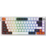 Клавіатура бездротова механічна Ajazz Ajazz AF82 White/Blue (AF82-BW)