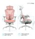Офісне крісло OfficePro Elite OC950GLP Gray/Light Pink (OC950GLP)