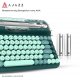 Клавіатура бездротова Ajazz AF84 Wireless/Bluetooth Black (AF84-B)