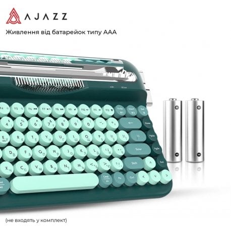 Клавіатура бездротова Ajazz AF84 Wireless/Bluetooth Black (AF84-B)