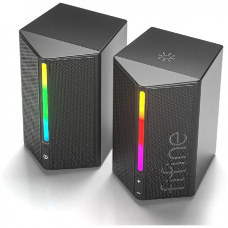 Акустическая система 2.0 Fifine A20 Gaming RGB Speaker Black (A20)
